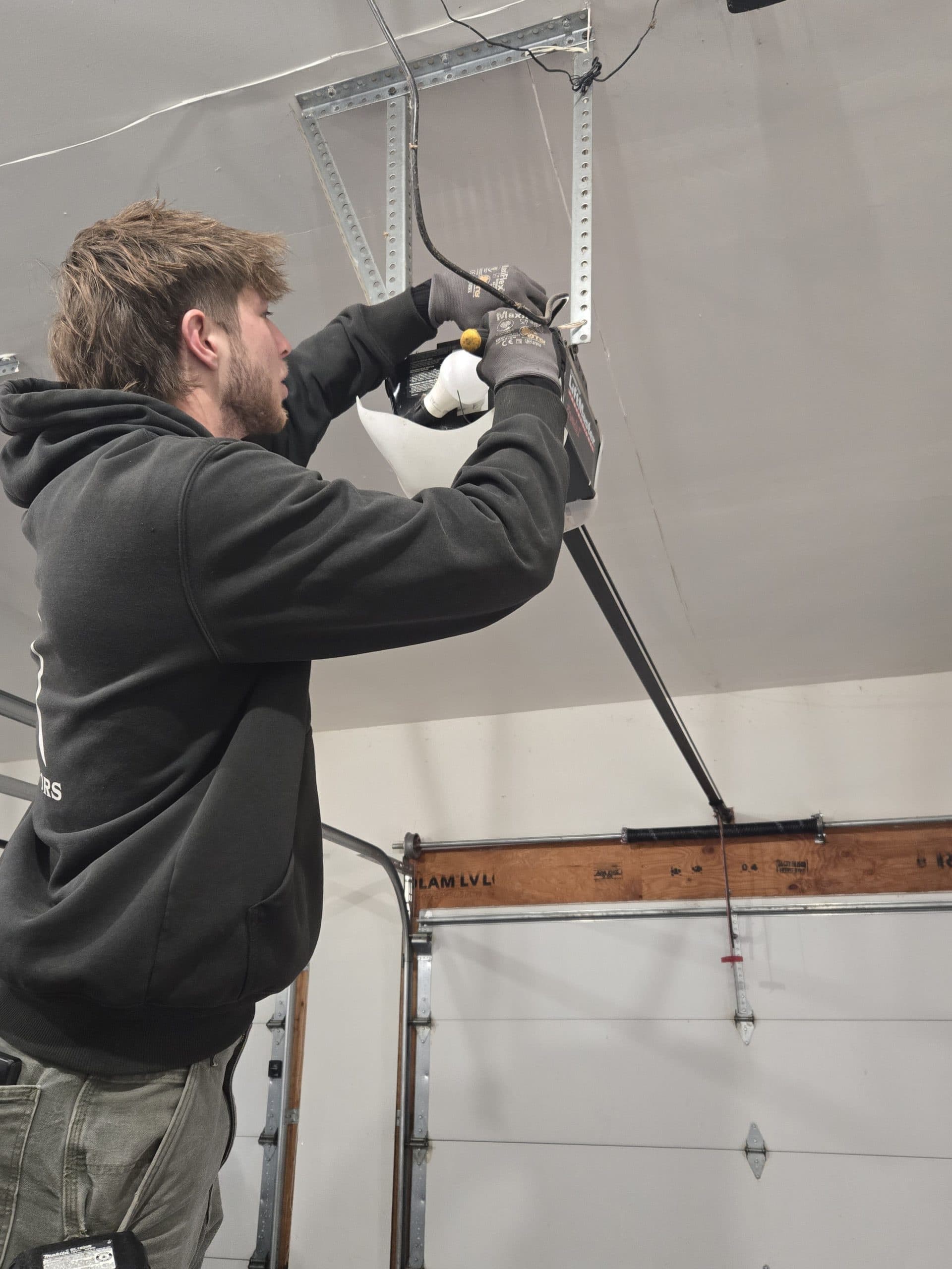 LiftMaster opener installation